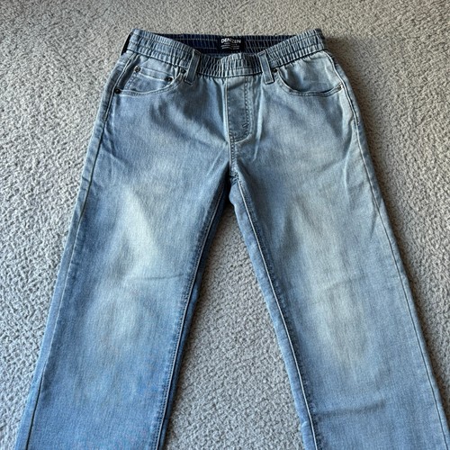 Levis Denizen Jeans Boys 14 Regular Blue Denim Wash Stretch Waist Straight - Picture 2 of 13