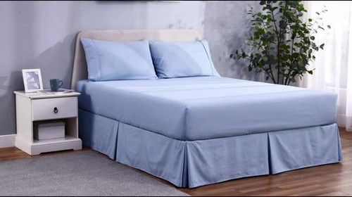 Hotel 2200TC Deep Fitted Sheet & Pillowcase Set King Single/D/Queen/King Bed - Video 1 of 1
