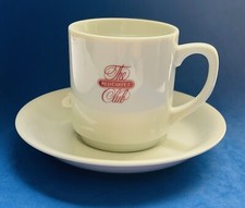 United Airlines Vintage Red Carpet Club Cup and Saucer Set
