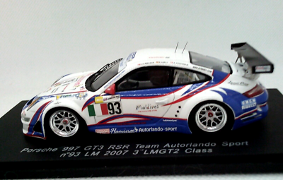 ミニカー MantheyRacing Porsche 911 GT3 RSR 2007 ミニカー MantheyRacing Porsche 911 GT3 RSR 2007 Manthey