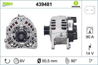 Valeo 439481 Generator For Seat Skoda VW