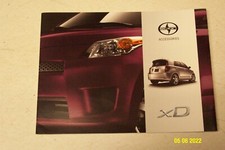 2012 Scion Xd Accessories Sales Brochure
