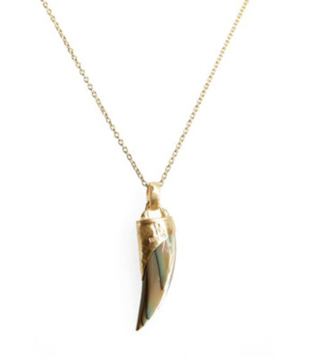 Heather Benjamin Abalone Shell Women's Pendant Necklace W1129