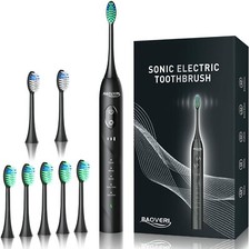 Electric Toothbrush with 8 Brush Heads for Ad...