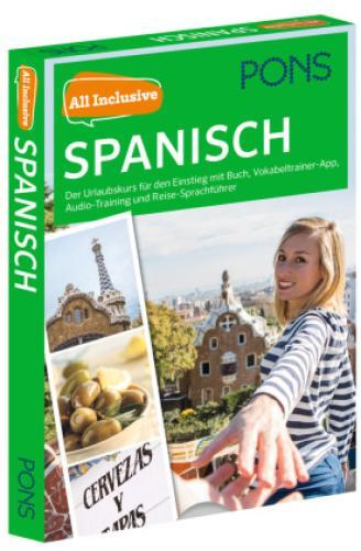 Thumbnail - Pons All Inclusive Spanisch Der Urlaubskurs Für Den Einstieg Mit Buch,