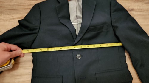 Michael Kors BOY'S Suit Jacket NAVY BLUE size 9 R "GREAT USED COND" - Picture 5 of 6