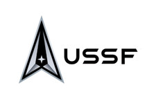7" ussf horizontal space force bumper sticker decal usa made