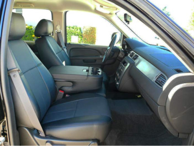 Clazzio PVC Leatherette Seat Covers for 2014-2018 Chevy Silverado Double Cab