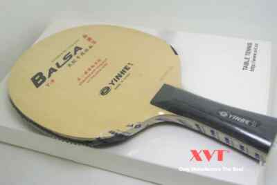 Orignal  YINHE  T9 Variant King Balsa Carbon  With Long Rubber table tenis blade