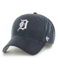 Youth Detroit Tigers '47 Brand Navy Blue MVP Adjustable Hat