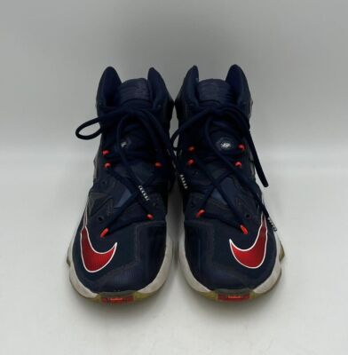 Nike Lebron XIII USA Midnight Navy/Varsity Red SZ 10 