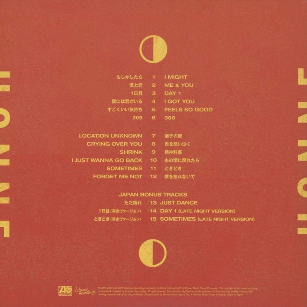 Honne Love Me Love Me Not Japan Music CD Bonus Tracks | eBay