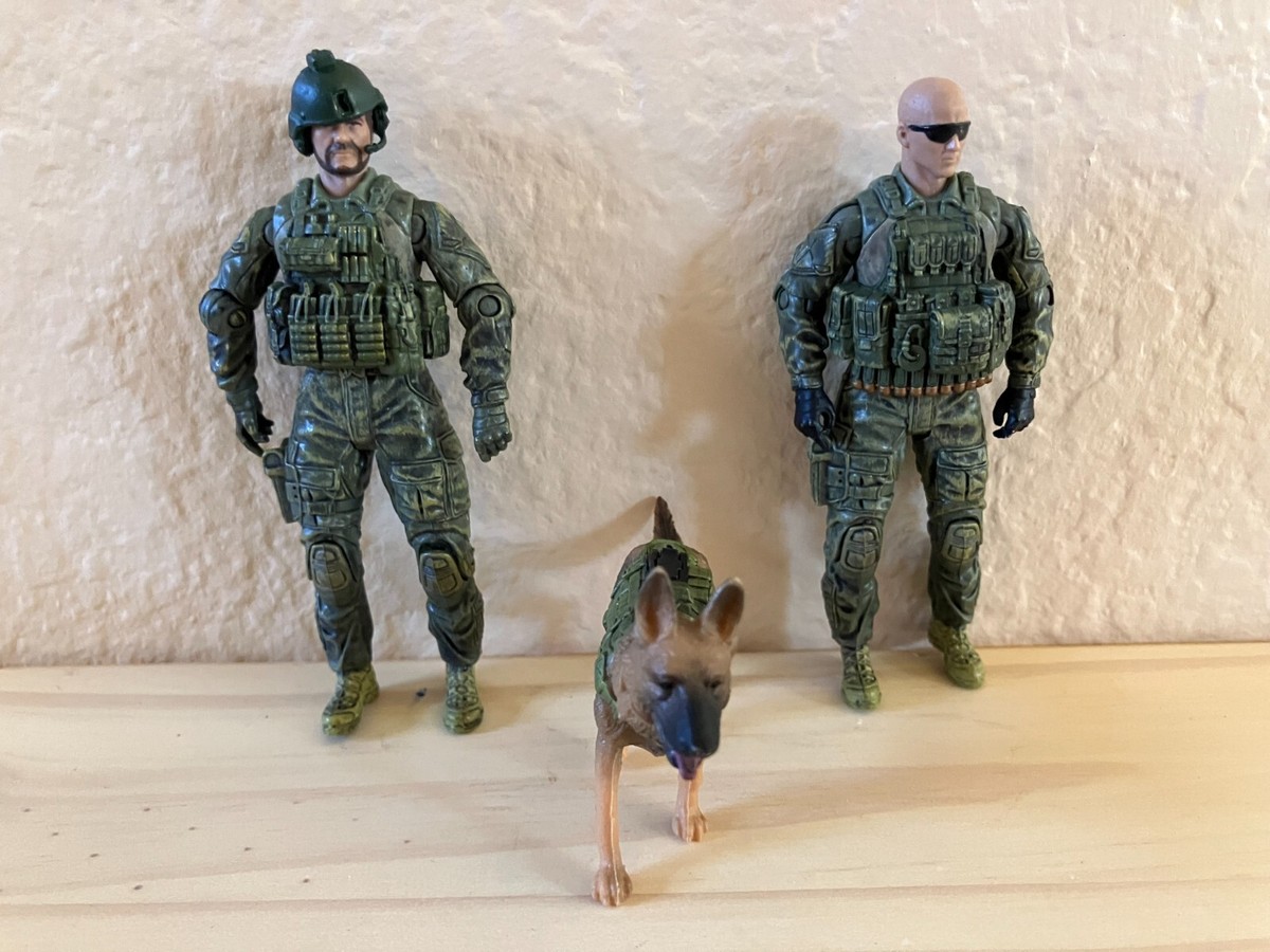 Elite Force Army Rangers Action Figures Ages 4 Years Wipe