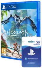 HORIZON FORBIDDEN WEST PS4 VIDEOGIOCO PLAYSTATION 4 ITALIANO + CARD PSN 20 EURO