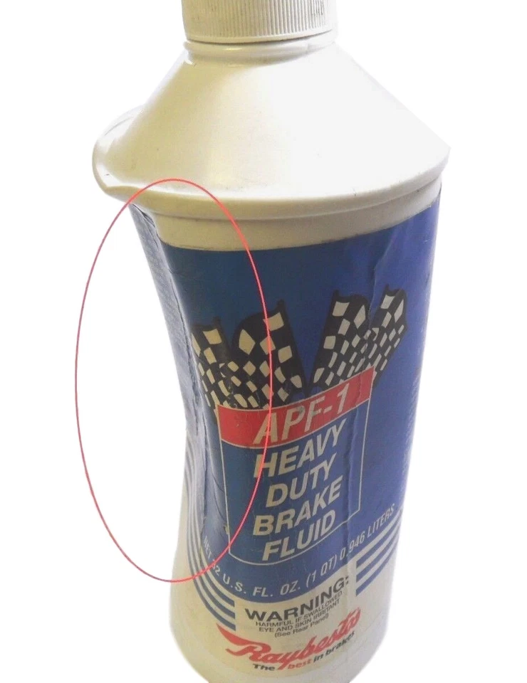 Raybestos APF-1 Heavy Duty Brake Fluid APF1 - Image 2 of 2