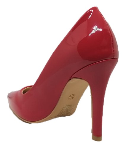 Damas Mujeres Punta Punta Punta Tacón Alto Corte Fiesta Trabajo Zapato Reino Unido Talla 3-12 - Imagen 19 de 49