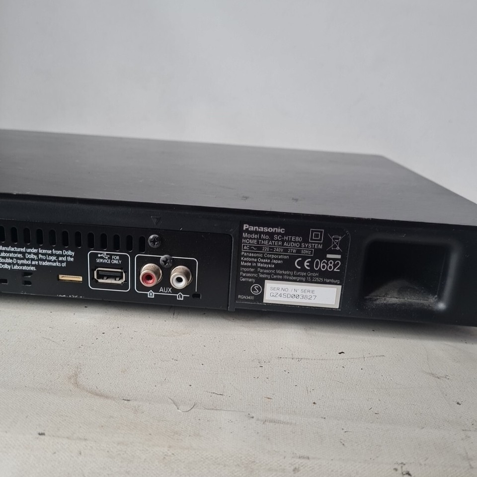 Panasonic SCHTE80 Home Theatre Audio System Bluetooth Speaker eBay