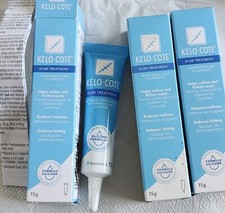 Kelo Cote Itch Relief Soften Silicone Scar Treatment Gel 15g 100% Genuine X1