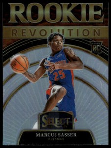 2023-24 Panini Select #27 Marcus Sasser Rookie Revolution Silver Prizms RC