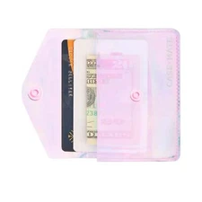 Case-Mate Soap Bubble MagSafe Snap Wallet Card Holder - Iridescent