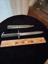 Swedish EJ AB Mauser M 1896 Bayonet W/  Scabbard