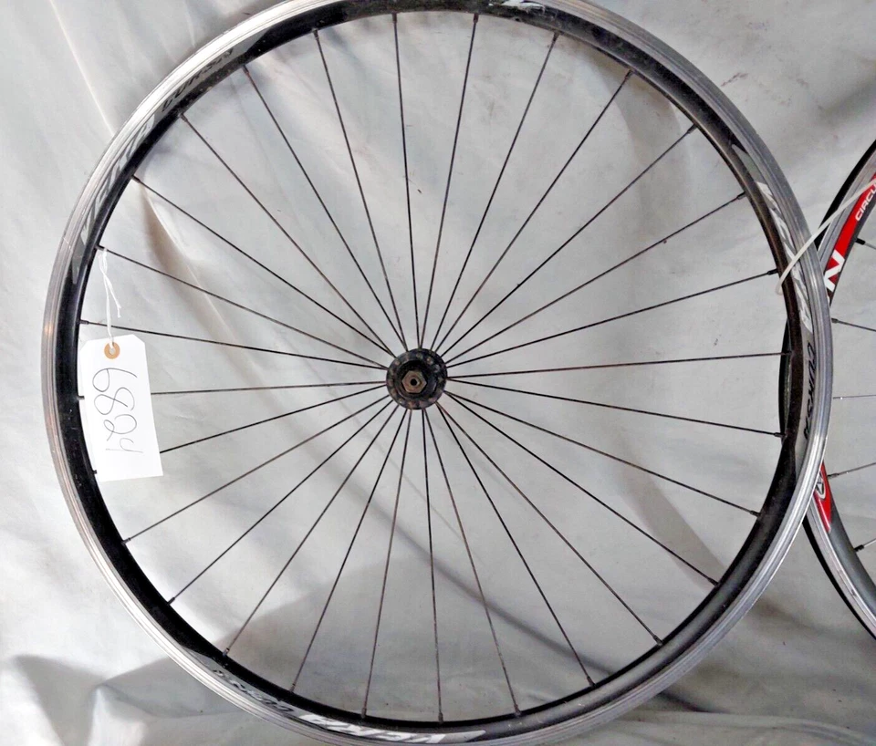 Easton Circuit 700c Racing Road Bike Wheel Set 130/100 28S Velomax Hub Ships USA - Image 3 of 4