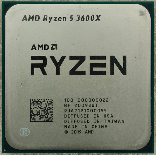 AMD Ryzen 5 3600X 3.8 GHz(4.4 GHz Turbo) 6-Core Desktop AM4 3rd R5 CPU Processor