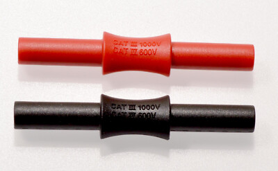 Extension Adapter Double Female for TL221 TL222 TL224 cat III 1000 V cat IV 600V