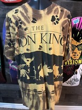 Vintage The Lion King Disney Jerry Leigh All Over Print Movie Promo T-Shirt