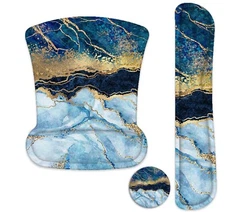 Lateefah Mouse Pad Wrist Support, Keyboard Wrist Rest and Mouse Pad, Memory F...