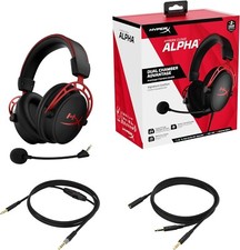 HyperX Cloud Alpha Wired Gaming Headset Compa...