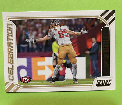2023 Panini Score Celebration Insert George Kittle #17 San Francisco