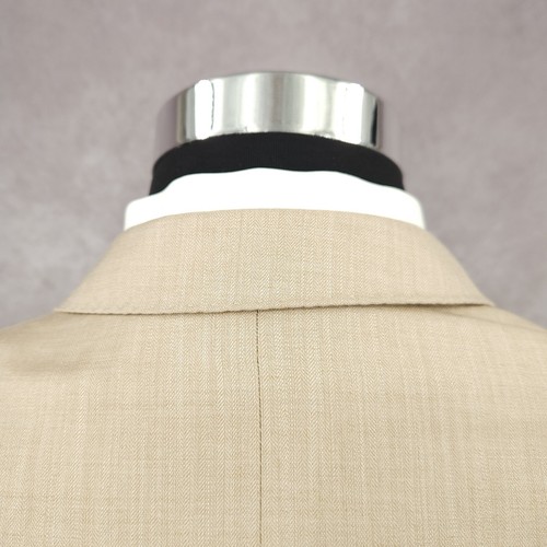 Perry Ellis Blazer Mens 40R Brown Sports Coat Poly Blend Jacket 2 Buttons Vented - Picture 9 of 20