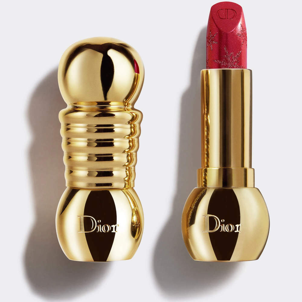 NIB DIOR DIORIFIC GOLDEN NIGHTS Holiday2020 LE Lipstick w/Diamond