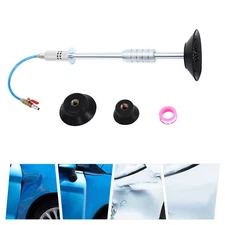 Dent Puller Air Pneumatic Dent Repair Kit W/ 3-Sized Suction Cups For Door Dings