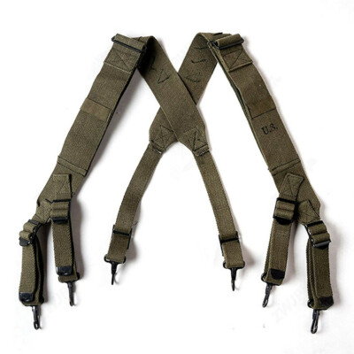 ・ Guard ・１９４５年・２２cm・B&G. Cop・ Reproduction WW2 Korean War US M1945 Combat Field Pack Suspenders