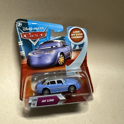 Disney Pixar Cars Jay Limo Look my Eyes Change - Lenticular series #122