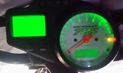 led clock upgrade kit lightenUPgrade GREEN triumph 955i sprint RS