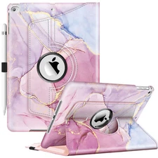 360° Rotating Case for 9.7 Inch iPad 6th 2018/ iPad 5th Stand Smart Swive Cover