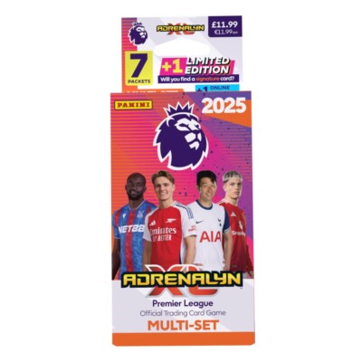 2024-25 Panini Adrenalyn Premier League Soccer Cards Eco Blaster