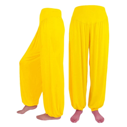 Women Elastic Loose Modal Cotton Soft Yoga Sports Dance Harem Pants Trousers - Picture 26 of 57