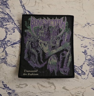 Benediction Transcend the Rubicon Black Border Woven Patch