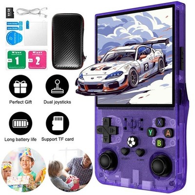 R36MAX Handheld Game Console Konsole-18000 Spiele 64G Handheld Game Retro HD
