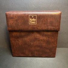 Vintage Kelly Springfield TIRES Tire Salesman Pamphlet Case Vinyl Cumberland