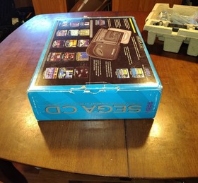 WORKING Sega CD Model 2 Console: Boxed + Mounting Plate, Sewer Shark, Extender