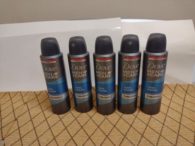 5 Dove Cool Fresh Men + Care48 HR Antiperspirant Spray for Men 150ml New