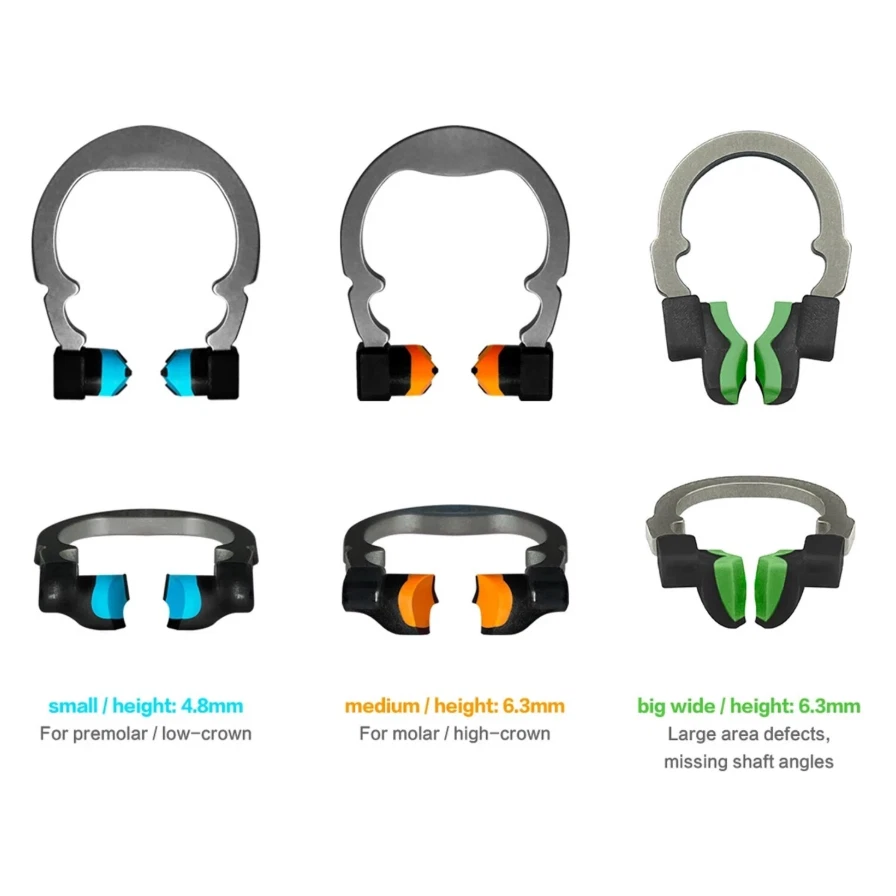 Dental Matrix Bands Ring Sectional Matrice Clamp Fit Garrison Palodent V3 System - Image 2 of 4