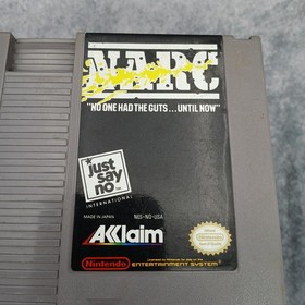 NARC - Nintendo NES Video Game Cartridge Only - Authentic Tested