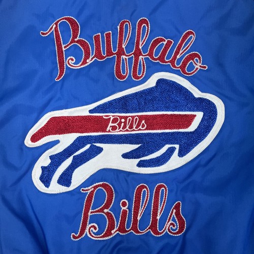 Giacca sportiva vintage Don Allison taglia Med NFL BUFFALO BILLS ricamo double face - Foto 11 di 21