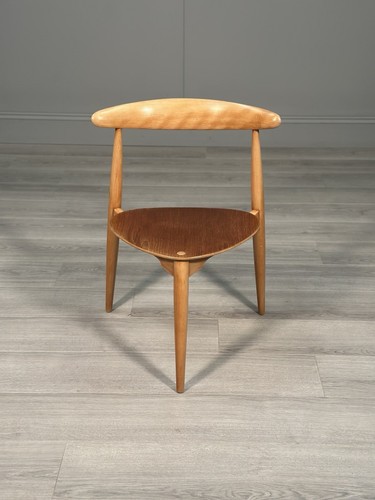 Set of 6 Hans Wegner Fh4103 “Heart” Dining Chairs c.1950’s - Picture 6 of 17